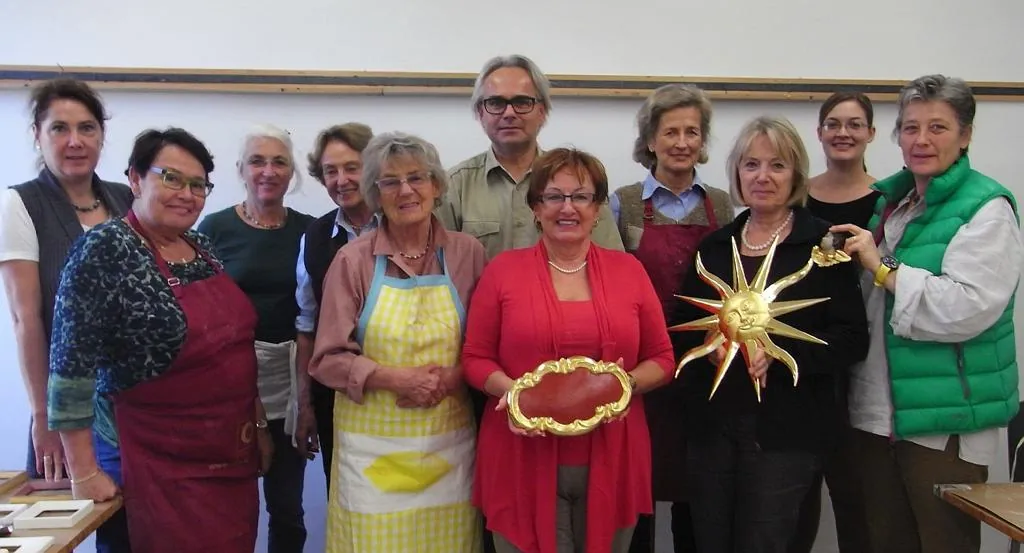 Vergolderkurs an der Akademie Geras